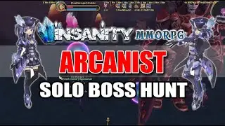 Insanity Flyff - Arcanist Solo Boss Hunt