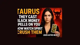 &ldquo;TAURUS 🐂 They Cast Black Money Spells on You &mdash; Now Watch Spirit CRUSH Them (2025 Astro Blast)&rdquo;