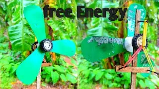 How to Make a Fan That Runs Without Electricity | Free Energy Fan