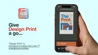 instax mini Link+&trade; | 2. Design print modus