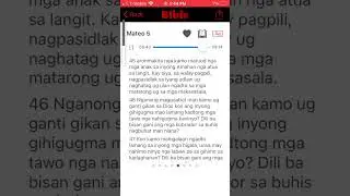 Cebuano Matthew Mateo 5 Bible