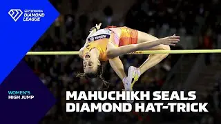 Yaroslava Mahuchikh wins THIRD title in Brussels high jump - Wanda Diamond League 2024