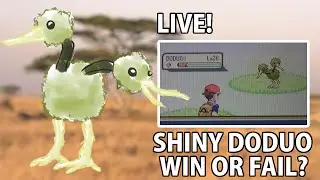 334 - LIVE! Shiny Doduo in the Fire Red Safari Zone after 27,866 REs. W/F??