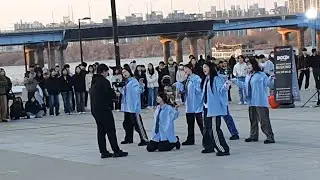 [STREET ARTIST] 4X4 STUDIO. WITH ONESHOT CREW & GROOVIBE. YEOEUIDO BUSKING. 240310.