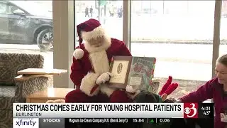 Operation Fire Cuffs brings Christmas joy to patients at UVM Children&rsquo;s Hospital
