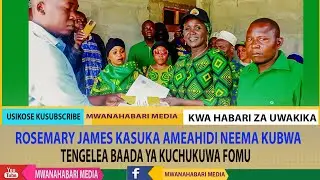 Rosemary James a.k.a Mama Mchina Ameahidi neema Kubwa Tengelea