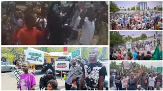 Return Our Stolen Mandate - T&pound;N$I0N as 0BlDlENTS PR'0T&pound;ST, Pray At &pound;lections Petition Tribunal