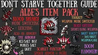 Bloodborne Weapons, Armor & More For Don't Starve Together - Albe's Item Pack Mod Guide