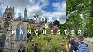 24 HOURS IN YORK & MANCHESTER | BEST FOOD IN 4K