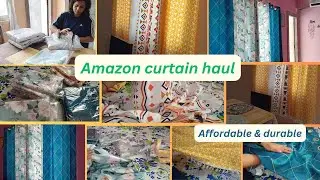 Amazon curtain Haul budget friendly | LIVING ROOM, BEDROOM best curtains from Amazon | Amazon finds