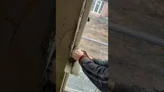 how to do window door revals sand cement render plastering #cement #render #plasterer sbr plastering