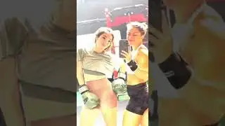 Gisel Anastasia Berlatih Boxing Menguatkan Otot tubuh giselle #shorts #gisel #giselgempi #hotgirl