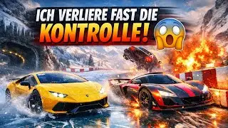 Ich fahre ein rennen auf der Eispiste - Asphalt Legends: Unite