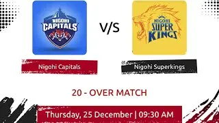 Nigohi Capitals vs Nigohi Superkings live cricket match | Nigohi Premier League NPL-10 live - NPL G
