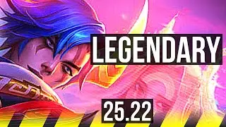 APHELIOS & Lulu vs YUNARA & Mel (ADC) | 14/1/6, Legendary, Rank 8 Aphelios | VN Challenger | 25.22