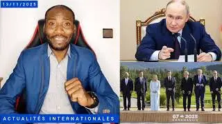 Panique g&eacute;n&eacute;ral, les pays du G7 alli&eacute;s de zelenky supplient la Russie pour un cessez-le F en Ukraine
