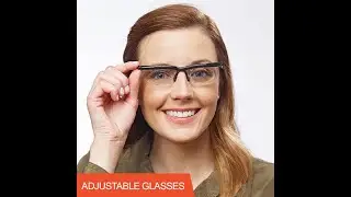 Adjustable dial glasses visual reader reading glasses flexible mirror