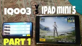iqoo3 vs iPad mini 5||pubg Speed test||iqoo3 monster mode on||(part 1)