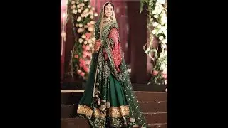 Indian And Pakistani Bridal Wear 2018-2019