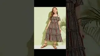 12 Year Girls Midi Dress #shorts
