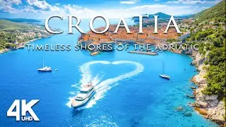 🌊CROATIA 2026 DRONE VIEW 🇭🇷 Cinematic Adriatic Coastlines & Deep House Music (4K Ultra HD)