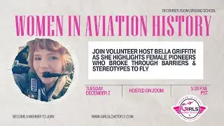 Women in Aviation History: December Zoom Ground School