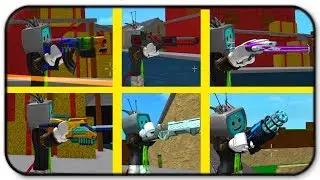 Update! New Weapons, Bosses, And Shared Exp - Roblox Zombie Attack