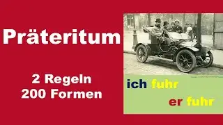 Die Vergangenheitsform mit 1 Verb: Präteritum    (B1-B2)