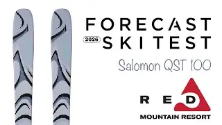 Salomon QST 100 Review | 2026 Forecast Ski Test @ Red Mountain Resort
