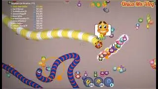 MONSTER SLITHER SNAKE GAMEPLAY #104 | WORMSZONE.IO GAMEPLAY
