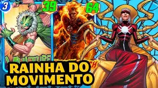 MADAME WEB É ABSURDA EM MOVIMENTO | AGORA O DECK PEGA META DE VEZ? |Marvel Snap
