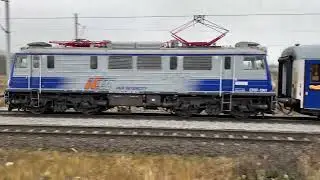 🎄🚈EP07-1061+IC 81104 RYBAK (PL-PKPIC) rel. Szczecin Gł&oacute;wny - Białystok