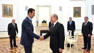 Assad Finally Leaves Syria After 4 Years To Hang With Putin - Newsy