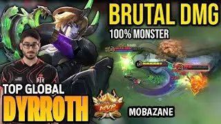 DYRROTH BEST BUILD 2022 | TOP GLOBAL DYRROTH GAMEPLAY | MOBILE LEGENDS ✓