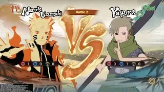 Naruto Vs Yagura: Nine tail Vs Three Tail!