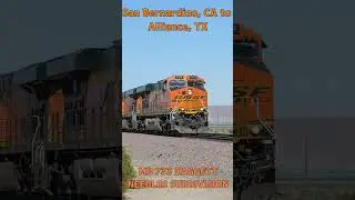 BNSF 7174 EB Z-SBDALT San Bernardino, CA to Alliance, TX 8-30-2024