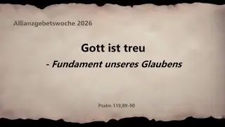 Feg Syke Live Gottesdienst am 11.01.2026
