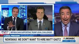 Ari Melber mocks Newsmax for struggling to distance itself from Matt Gaetz