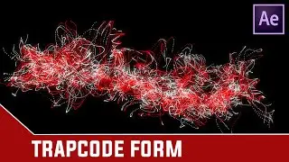 Particles Text Reveal with Trapcode Form - After Effects Tutorial - Free Project
