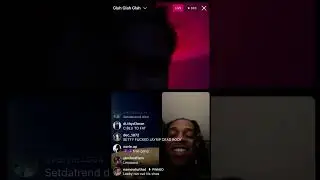 C Blu On IG Live With Drilly Opp 🥷
