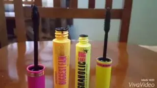 Review, B/A Photos: Hard Candy Big Fake Lashaholic, Ginourmous Biggest Fan Volumizing Mascara