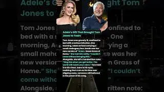 Adele&rsquo;s Gift That Brought Tom Jones to Tears