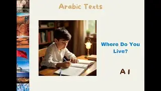 LEARN ARABIC THROUGH STORIES AND READING TEXTS | ARABIC STORIES (LESSON 3): WHERE DO YOU LIVE?
