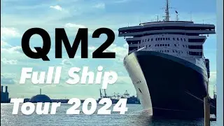 СЛИШКОМ СТАРЫЙ?? КУНАРД QUEEN MARY 2 ULTIMATE SHIP TOUR #cruise
