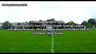 Lavant FC vs Harvest Reserves   Friendly