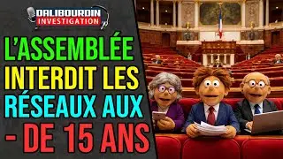 L'ASSEMBLÉ NATIONALE VOTE L'INTERDTION DES RÉSEAUX SOCIAUX POUR LES - DE 15 ANS GRACE AU RN