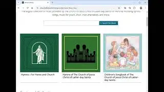 Practice tracks for Church music