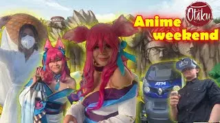 ANIMEWEEKEND 2022, asi es un evento ANIME en Guayaquil Ecuador, plaza guayarte, cosplay, mangas
