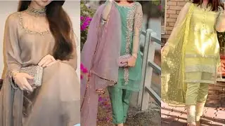 Beautiful Organza Dress Design ||Tissue Dress Design||Organza Dress Design||Beauty Fashion