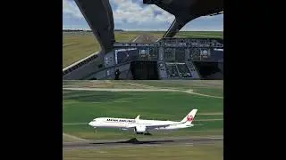 (aerofly FS) #aviation #flugsimulator #flugsim #hamburg #hamburgairport #pilotlife #landing #a350